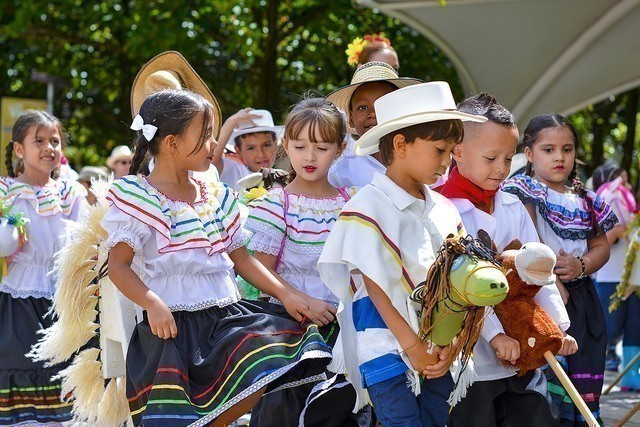 Día de la antioqueñidad Preescolar, sede Medellín.