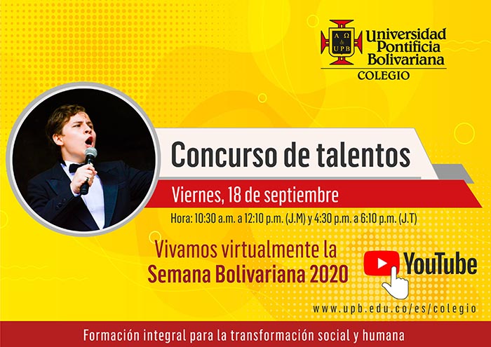 Concurso de Talentos, Semana Bolivariana 2020
