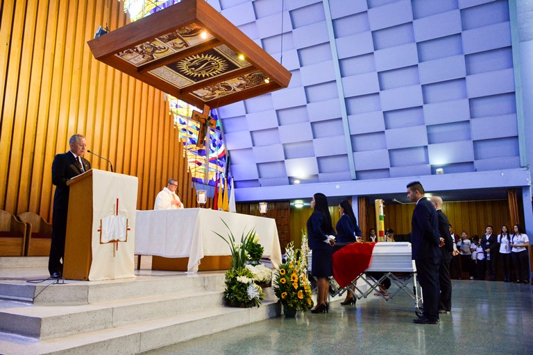 Palabras del Rector del Colegio durante exequias de Matías Martínez Morales