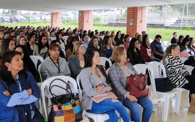 Madres de Marinilla durante su celebración de día conmemorativo