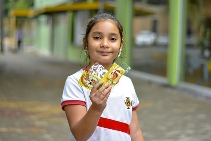 Ellen Mejía, la niña emprendedora.