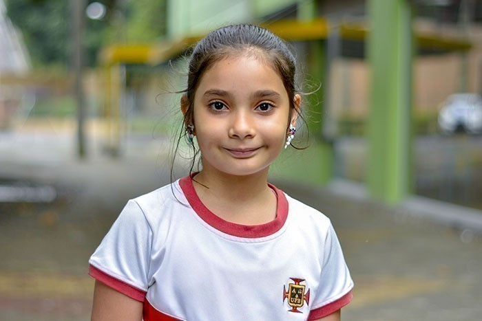 Ellen Mejía, la niña emprendedora.