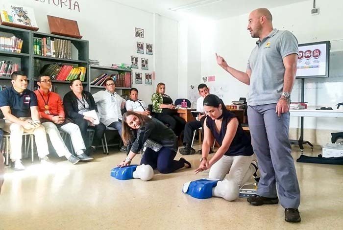 Espacio Cardioprotegido en UPB Sede Marinilla