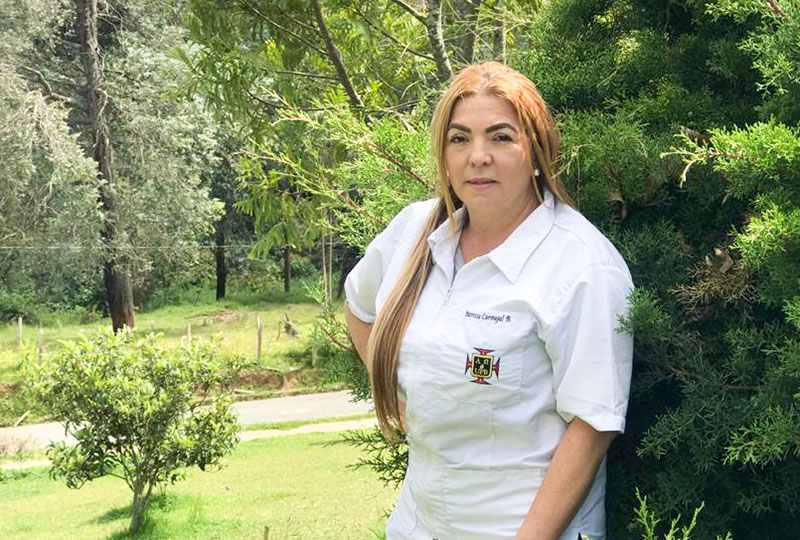 Flor Patricia docente del Colegio de la UPB