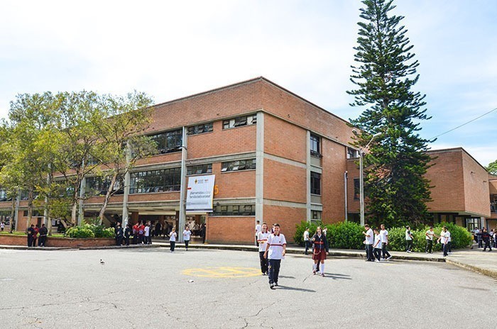 Vista aérea del Campus Laureles