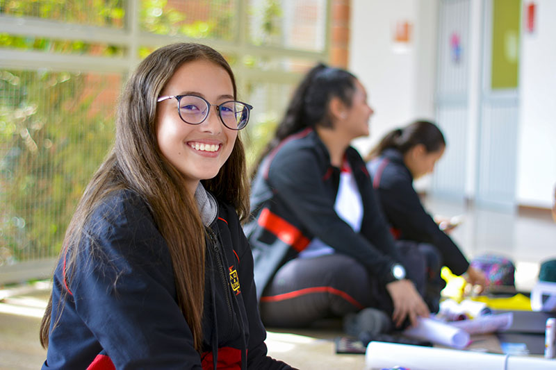 Estudiantes del Colegio de la UPB