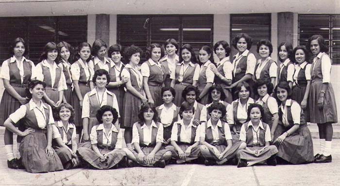 Historia del Colegio de la UPB, bachillerato feminino.