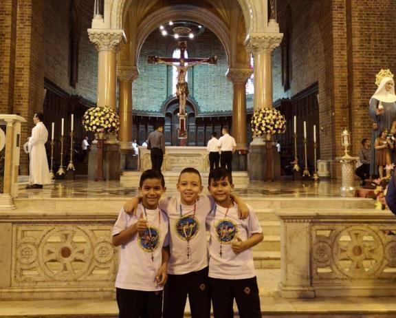 Los estudiantes del Colegio se comprometieron con las campañas de solidaridad mundiales