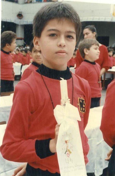 Primera Comunión en el año 1987