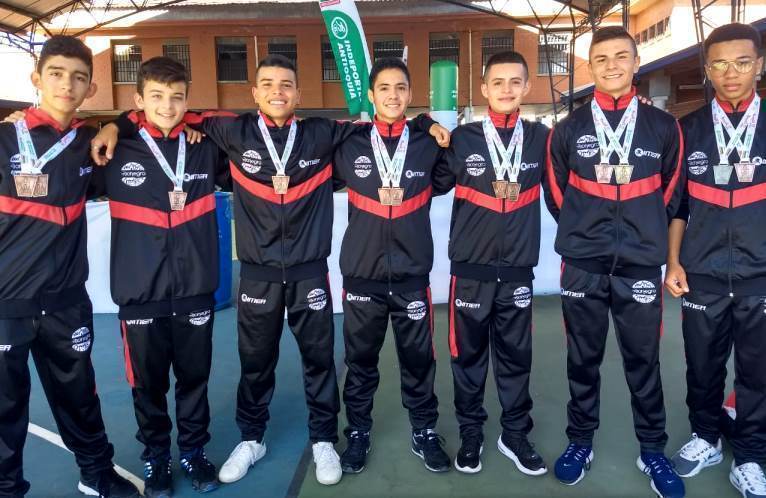 Cristian Alejandro Guarín Marín, estudiante del Colegio de la UPB y representante de Antioquia en disciplina deportiva del Karate-Do