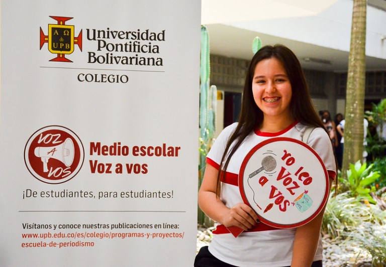 Voz a vos es un medio escolar de estudiantes para estudiantes.