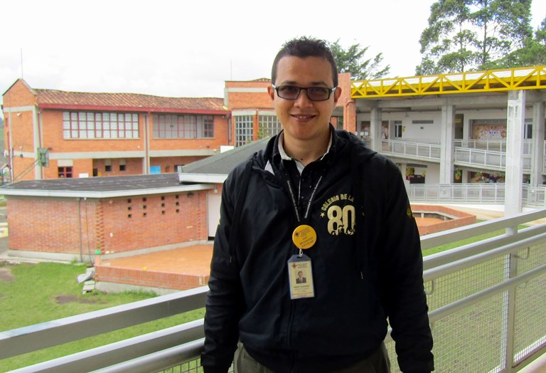 Norvey Alexander Sánchez Velásquez, psicólogo de la sección Marinilla del Colegio UPB