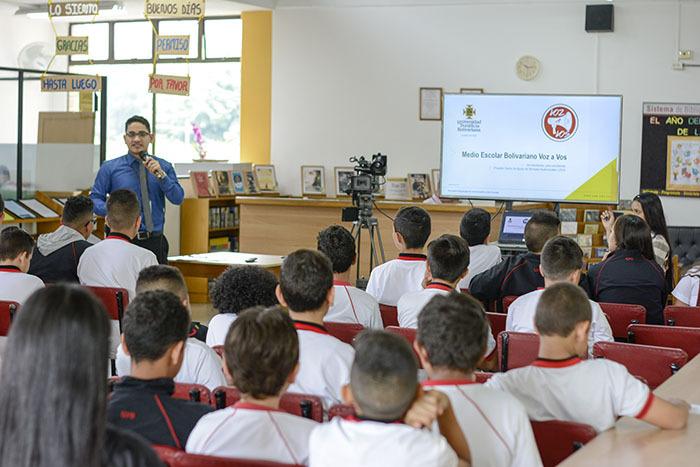 Encuentro con estudiantes de Voz a Vos 2018
