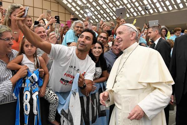 Papa Francisco con la juventud en la JMJ 2019