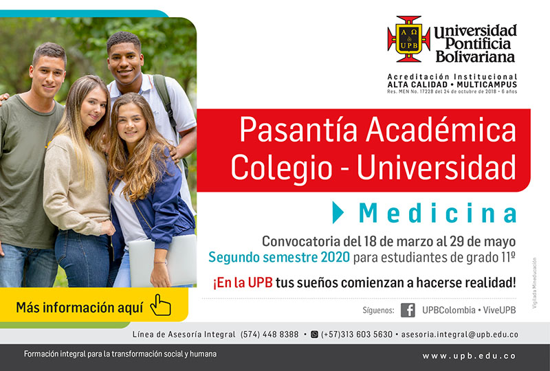 Pasantía de medicina UPB