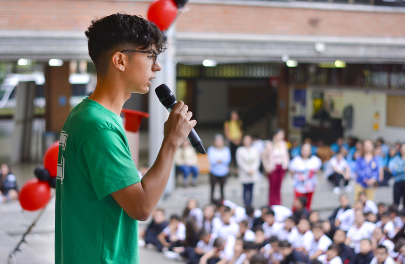 Miguel Ángel Agudelo, personero del Colegio de la UPB 2020