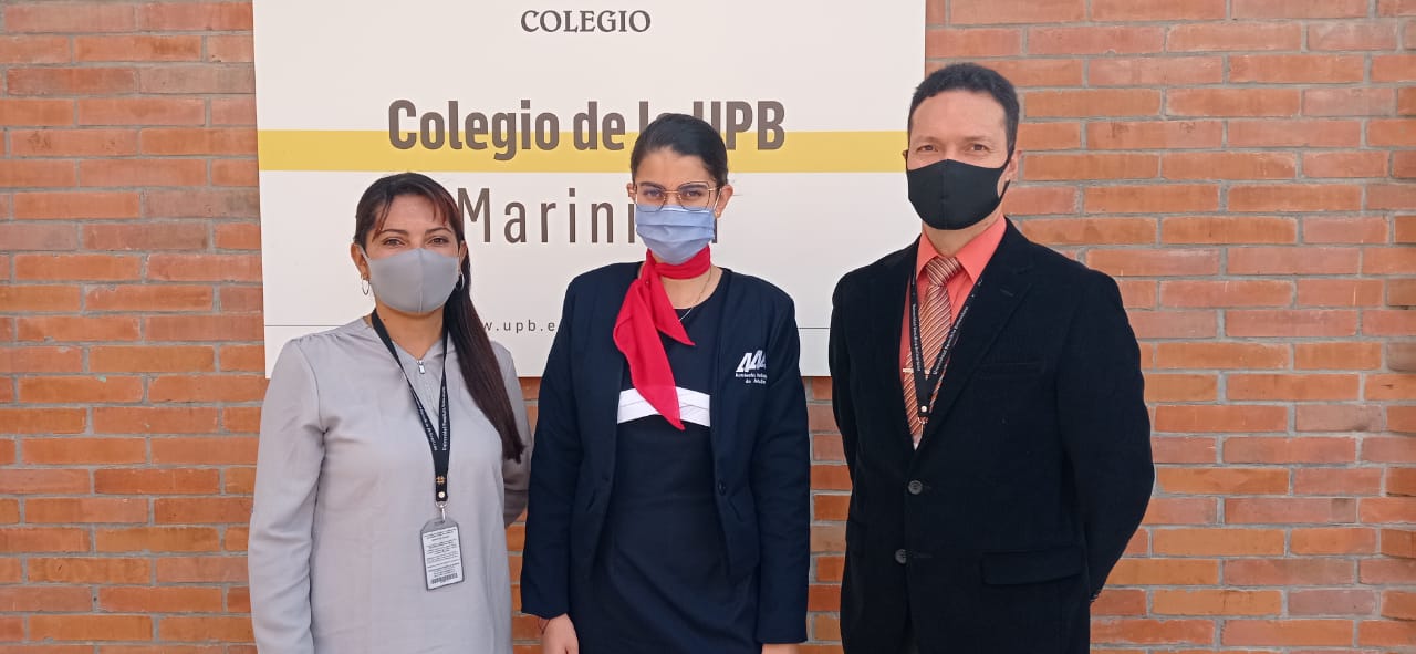 Luz Estella Medina Guerra, Manuela Mosquera Naranjo y Carlos Escobar Urrego