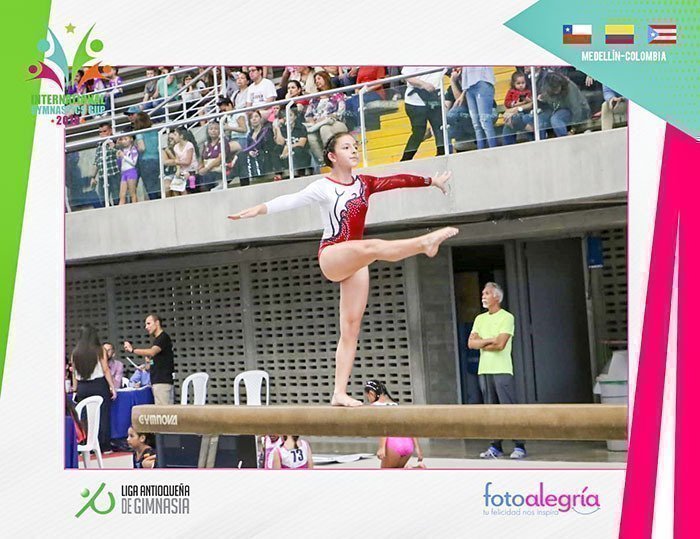 Sofía Restrepo Giraldo, campeona de la International Gymnastic´s Cup