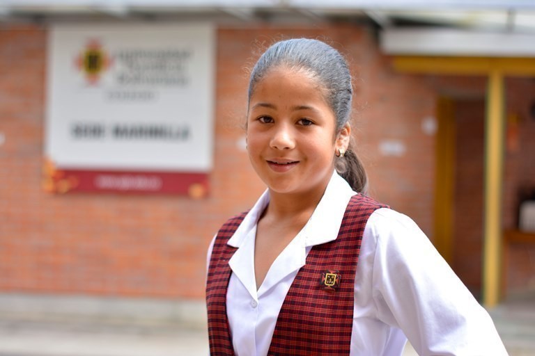 Isabela Castaño Suárez, estudiante del Colegio de la UPB en Marinilla