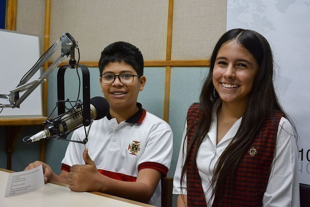 Los estudiantes de Voz a vos visitaron Radio Bolivariana