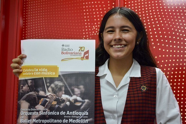Los estudiantes de Voz a vos visitaron Radio Bolivariana