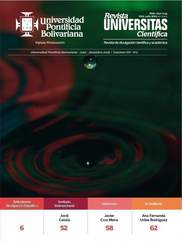 Publicación de investigación UPB en revista Universitas