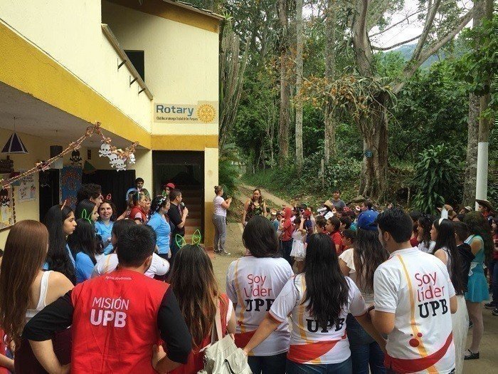 UPB celebra día de la niñez en la Vereda Los Cauchos