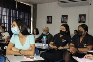 Estudiantes del curso psicología de la Salud y Contextos