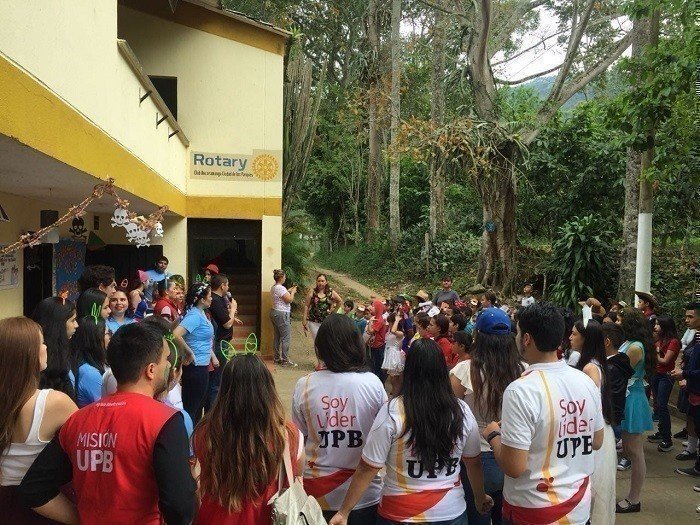 UPB celebra día de la niñez en la Vereda Los Cauchos