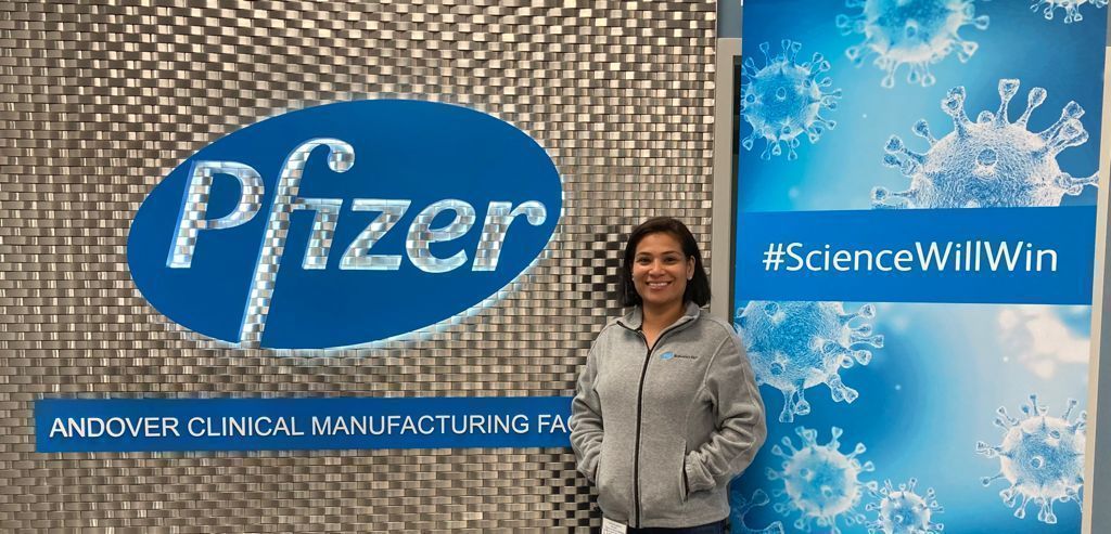 Ana María Ovalle, senior engineer de Pfizer.