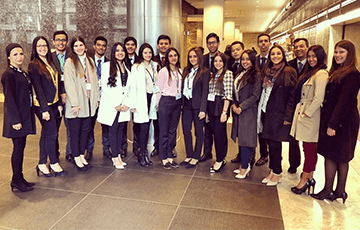 Delegación UPB modelo ONU Maria Emma Mejia