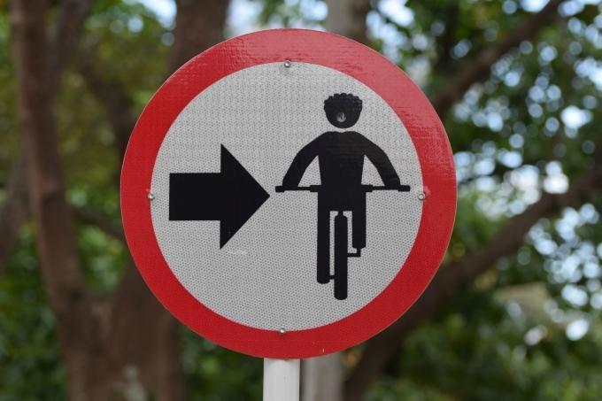 Señalización carril para bicicletas