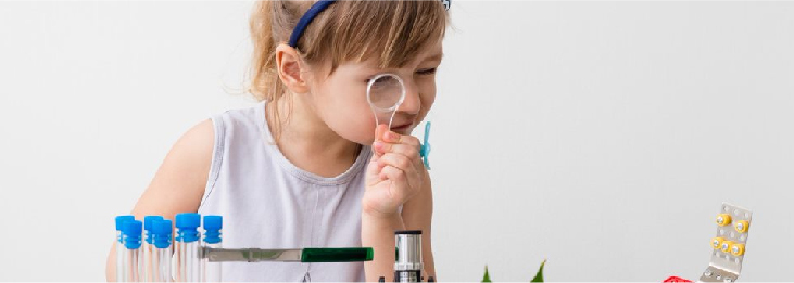 Ciencia aplicada para niños (nivel 1 Sentido de la vista)