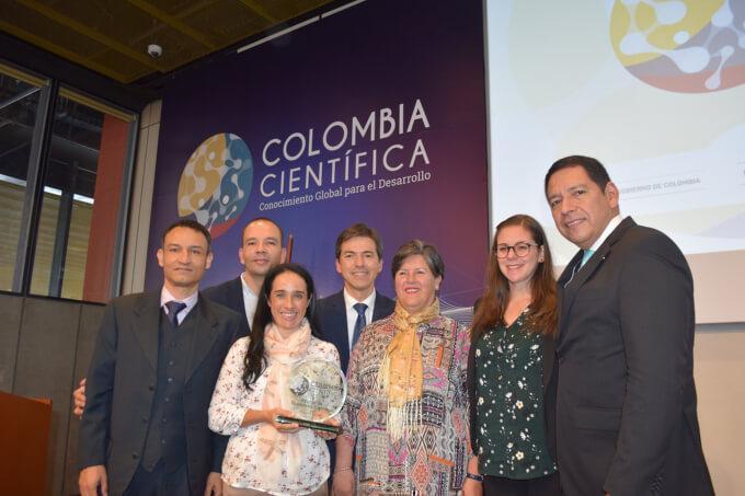 Equipo Colombia científica ganador reconocimiento