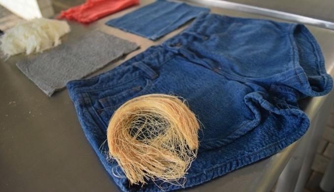 Elaboración de denim con fique