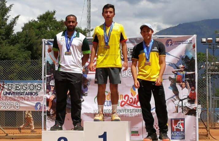 Alejandro Moncada, en su primera participación, obtuvo el oro.