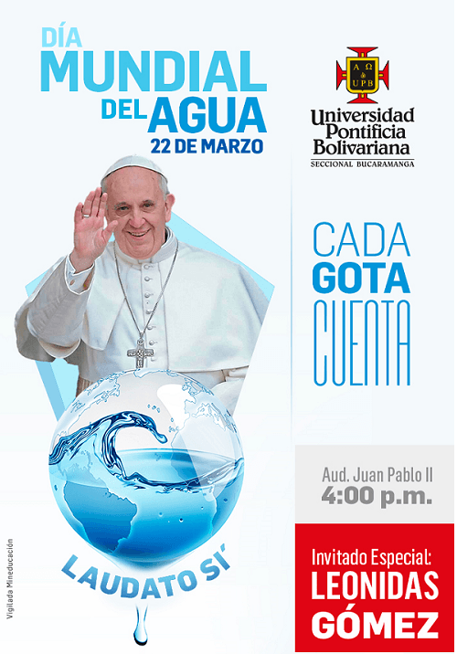 Vicerrectoria Pastoral lanza campaña por el agua