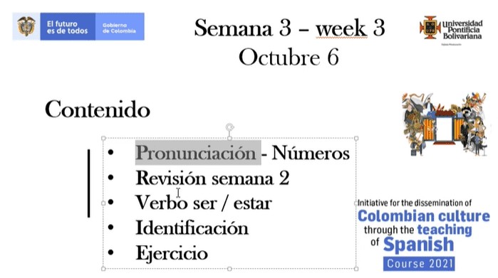 Difusión de la cultura colombiana a través de la enseñanza del español