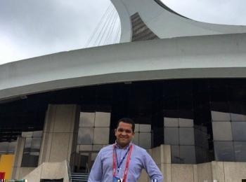 Un Bolivariano en el Estadio Olímpico de Montreal