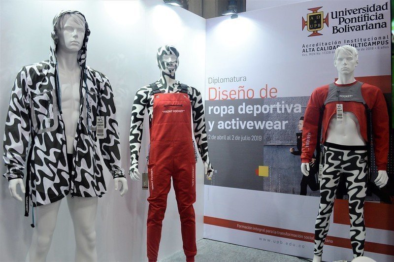 Estand de la UPB en Expofitness 2019
