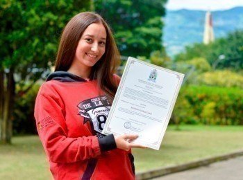 Estudiante del Colegio de la UPB