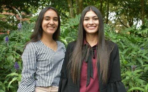 Maria Ovalle y Laura Gómez. Primer Comité.