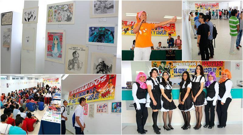 Participantes del III Salón de Cómic en la UPB Montería