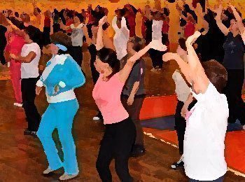 Jornada de actividad física musicalizada en rumba, aeróbicos y artes marciales