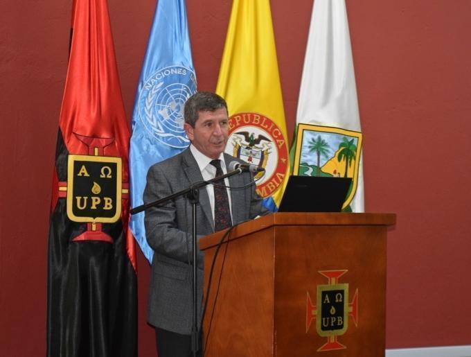 ONU presentó en la UPB y ante periodistas de la ciudad y de la región su informe de la primera misión de paz en Colombia.