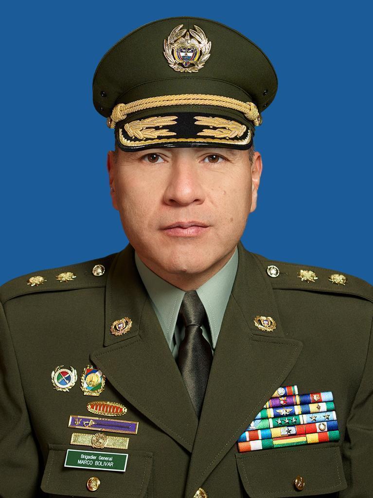 Brigadier general, Marco Aurelio Bolívar Suárez