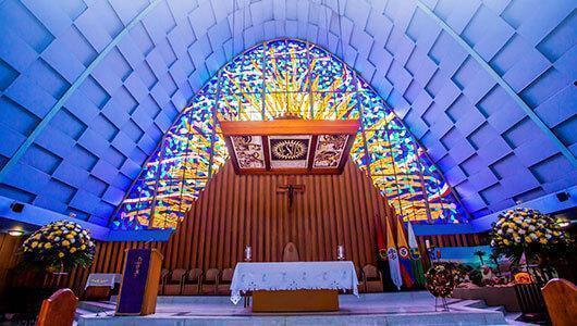 Interior del Templo Universitario