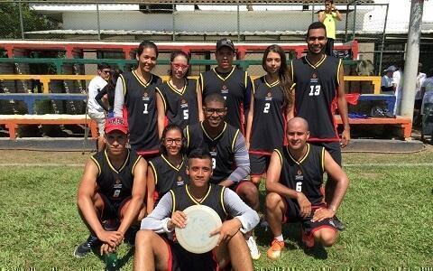 Integrantes del equipo de ultimate de UPB Palmira