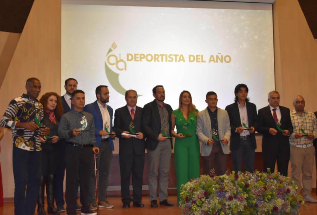 Ganadores gala de premiación al deportista antioqueño del año