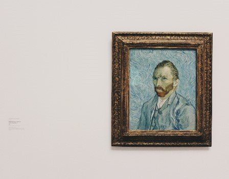 El trabajo de Vang Gogh se puede encontrar como obra de arte en linea